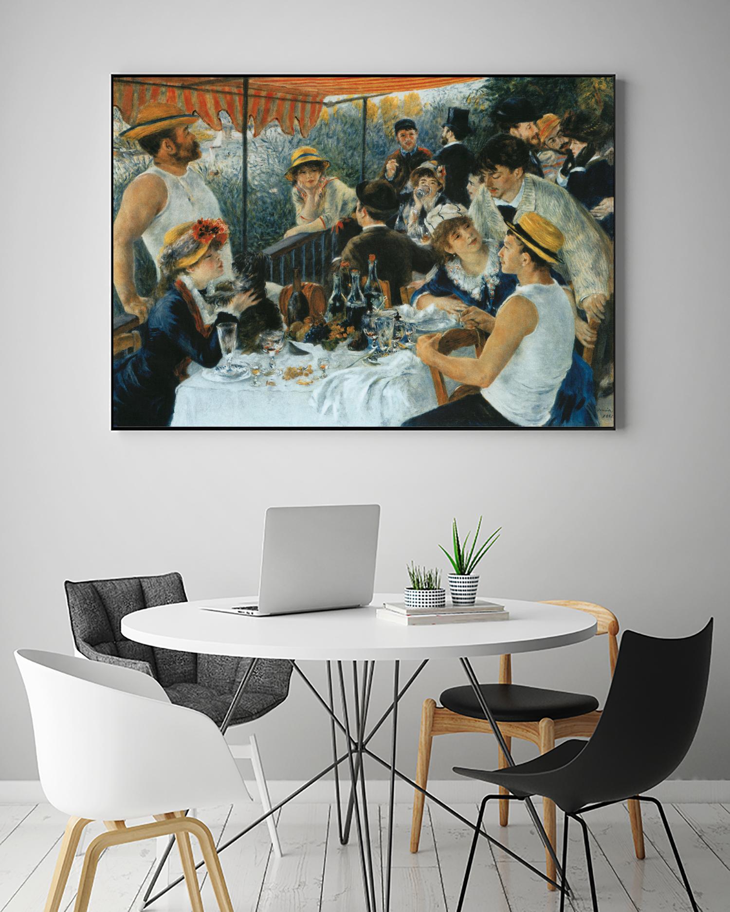 Déjeuner du canotier by Auguste Renoir on GIANT ART - blue masters meal