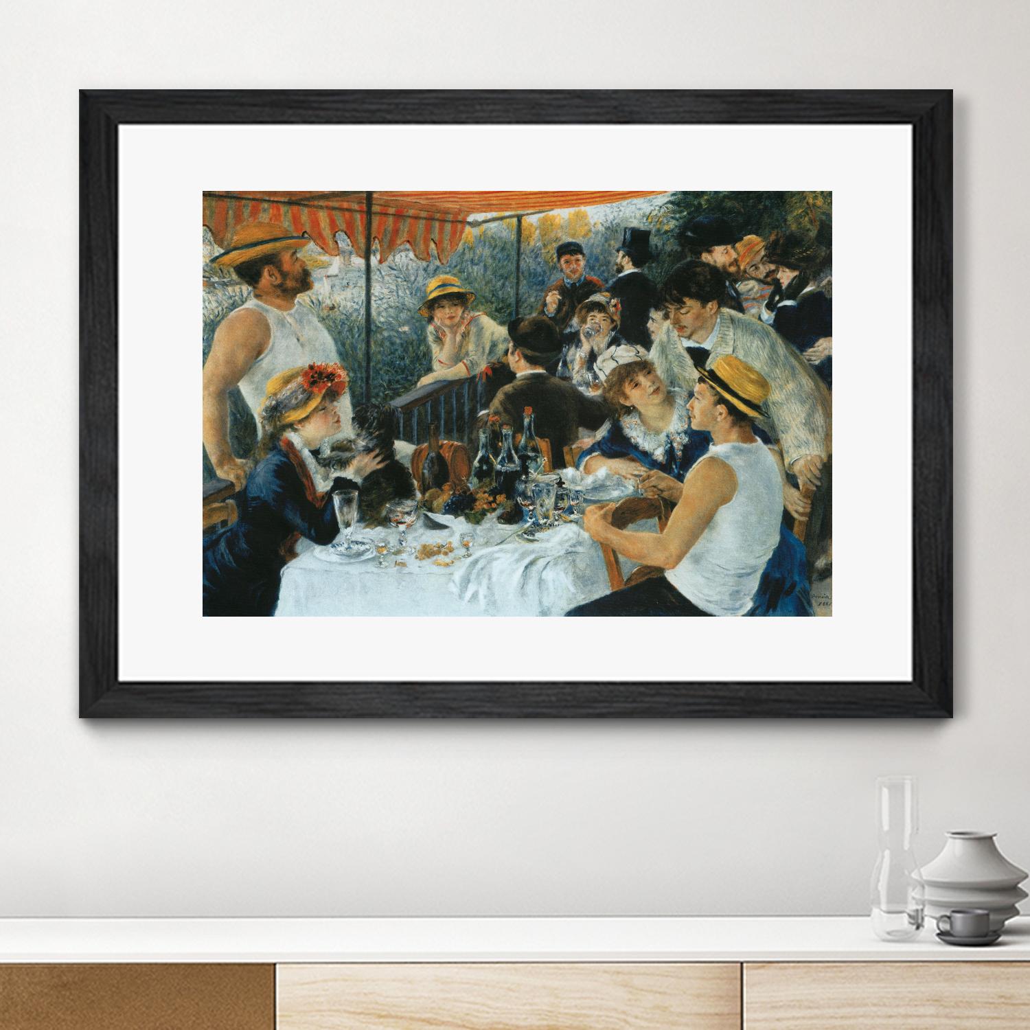 Le Déjeuner des canotiers, 1881 by Pierre-Auguste Renoir on GIANT ART - blue museums meal
