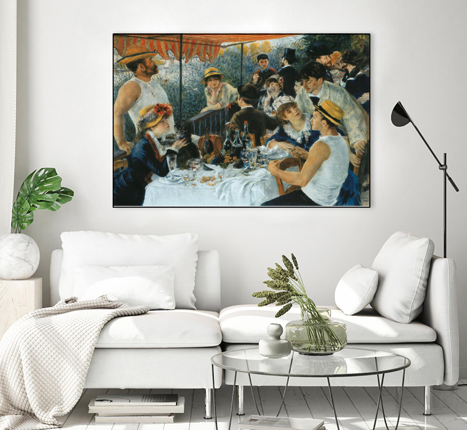 Déjeuner du canotier by Auguste Renoir on GIANT ART - blue masters meal