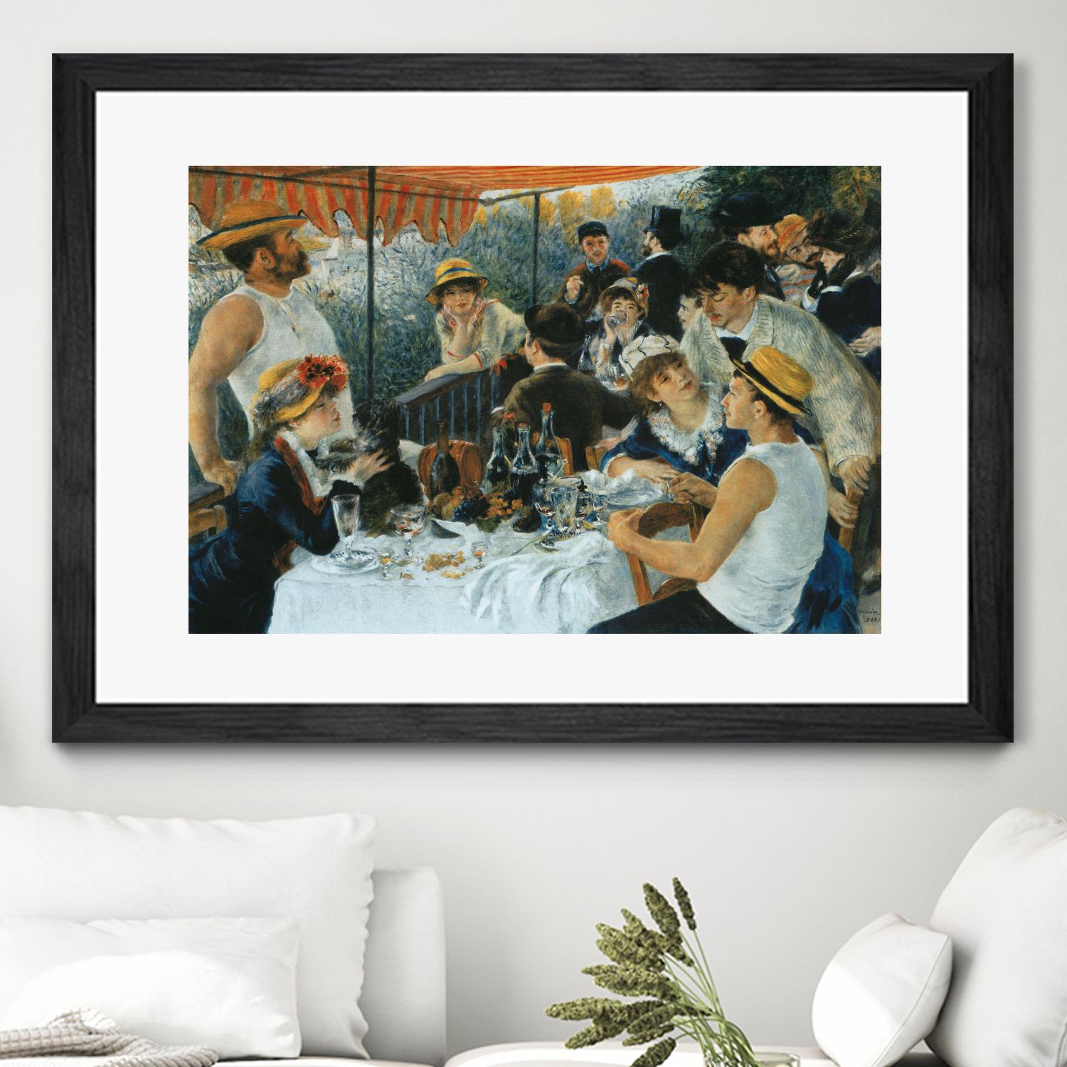 Le Déjeuner des canotiers, 1881 by Pierre-Auguste Renoir on GIANT ART - blue museums meal