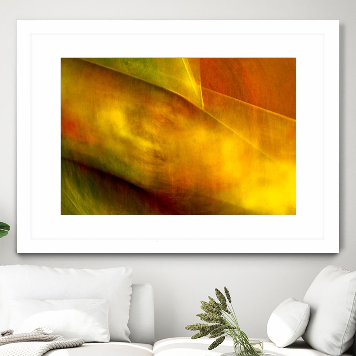 Orange Abstract by Jean-François Dupuis on GIANT ART - orange abstract