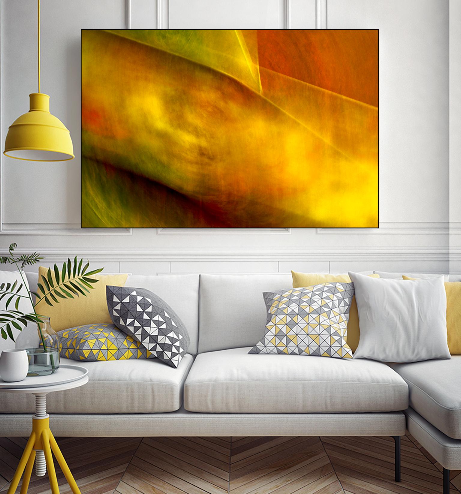 Orange Abstract by Jean-François Dupuis on GIANT ART - orange abstract