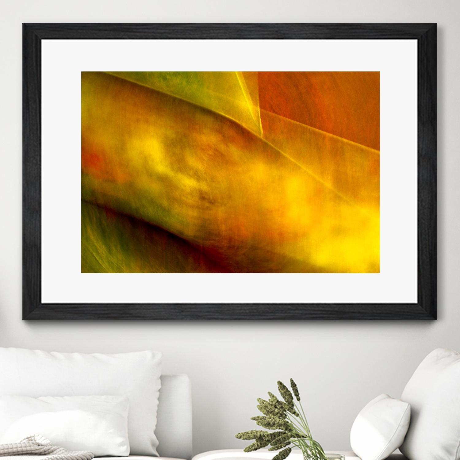 Orange Abstract by Jean-François Dupuis on GIANT ART - orange abstract