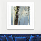 Contemporary Forest 2 by Kathleen Cloutier on GIANT ART - blue botanical arbres