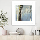 Contemporary Forest 2 by Kathleen Cloutier on GIANT ART - blue botanical arbres