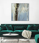 Contemporary Forest 2 by Kathleen Cloutier on GIANT ART - blue botanical arbres