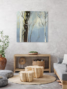 Contemporary Forest 2 by Kathleen Cloutier on GIANT ART - blue botanical quebec artists