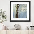 Contemporary Forest 2 by Kathleen Cloutier on GIANT ART - blue botanical arbres