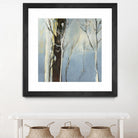 Contemporary Forest 2 by Kathleen Cloutier on GIANT ART - blue botanical arbres