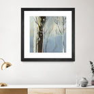 Contemporary Forest 2 by Kathleen Cloutier on GIANT ART - blue botanical arbres