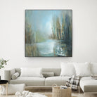 Marecage 1 by Kathleen Cloutier on GIANT ART - green landscape marécage