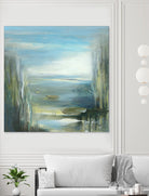 Marecage 2 by Kathleen Cloutier on GIANT ART - green botanical marécage