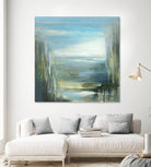 Marecage 2 by Kathleen Cloutier on GIANT ART - green botanical marécage