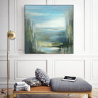 Marecage 2 by Kathleen Cloutier on GIANT ART - green botanical marécage