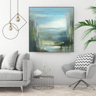 Marecage 2 by Kathleen Cloutier on GIANT ART - green botanical marécage