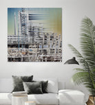 Urban Abstract 6 by Jean-François Dupuis on GIANT ART - beige linear factory