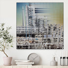 Urban Abstract 6 by Jean-François Dupuis on GIANT ART - beige linear factory