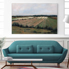 Terres cultivées by Jacques Clément on GIANT ART - beige landscape