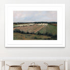 Terres cultivées by Jacques Clément on GIANT ART - beige landscape artistes du québec