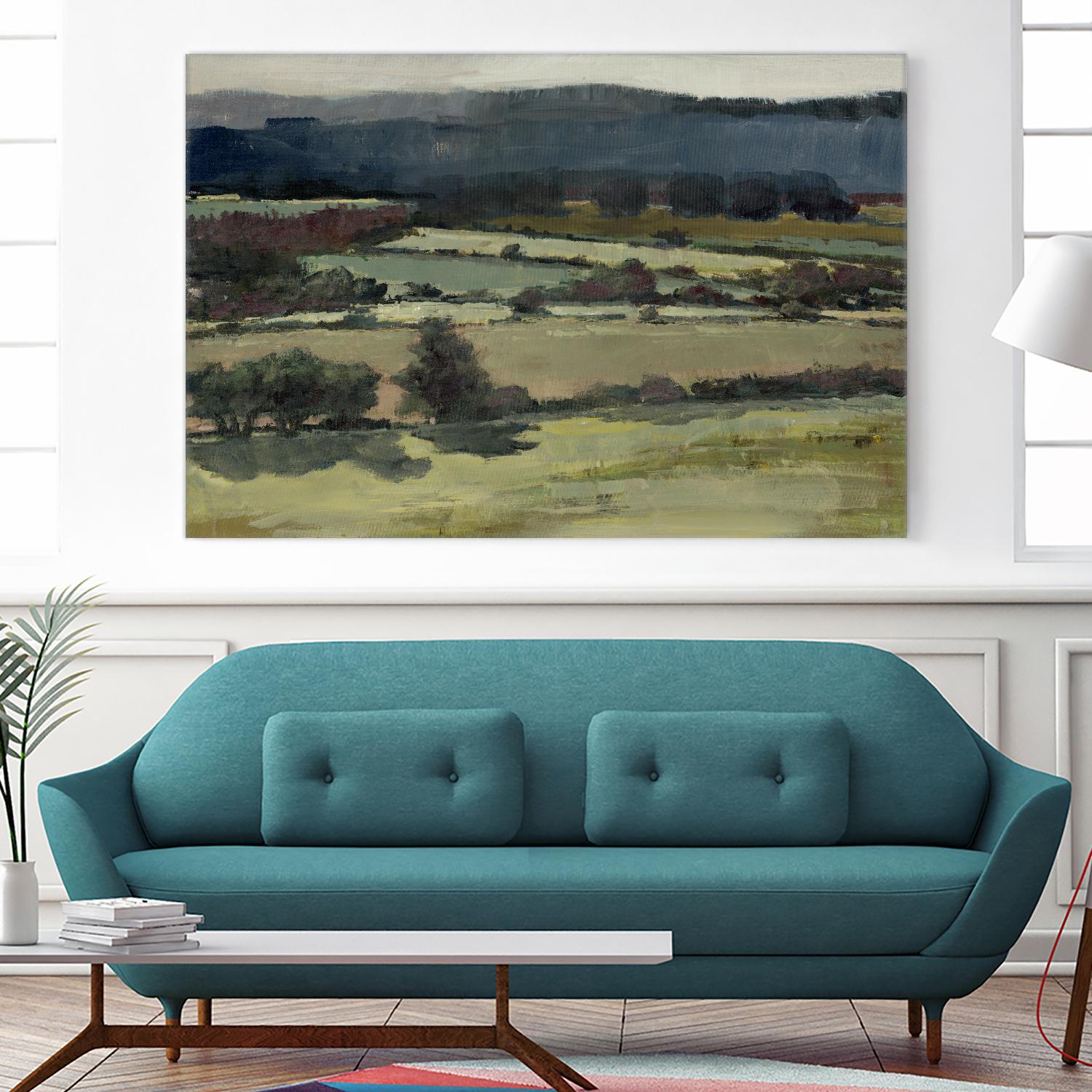 Petits territoires by Jacques Clément on GIANT ART - green landscape country side