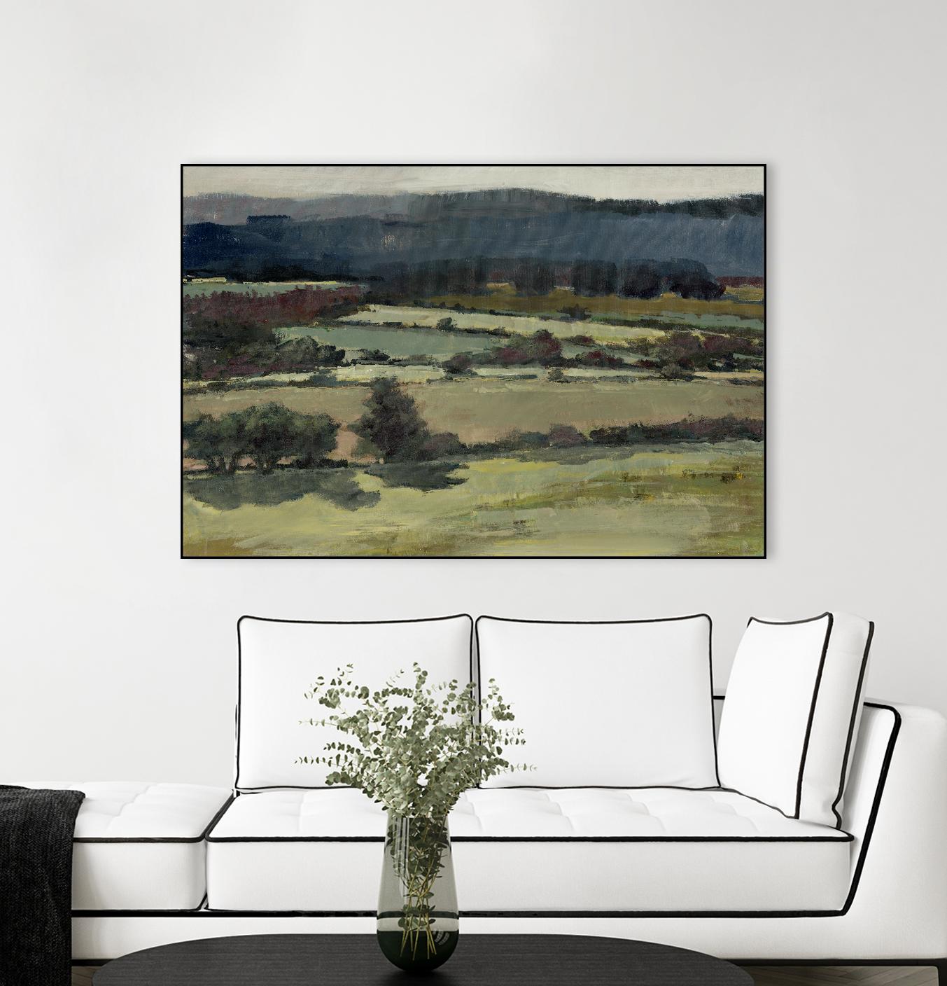 Petits territoires by Jacques Clément on GIANT ART - green landscape country side