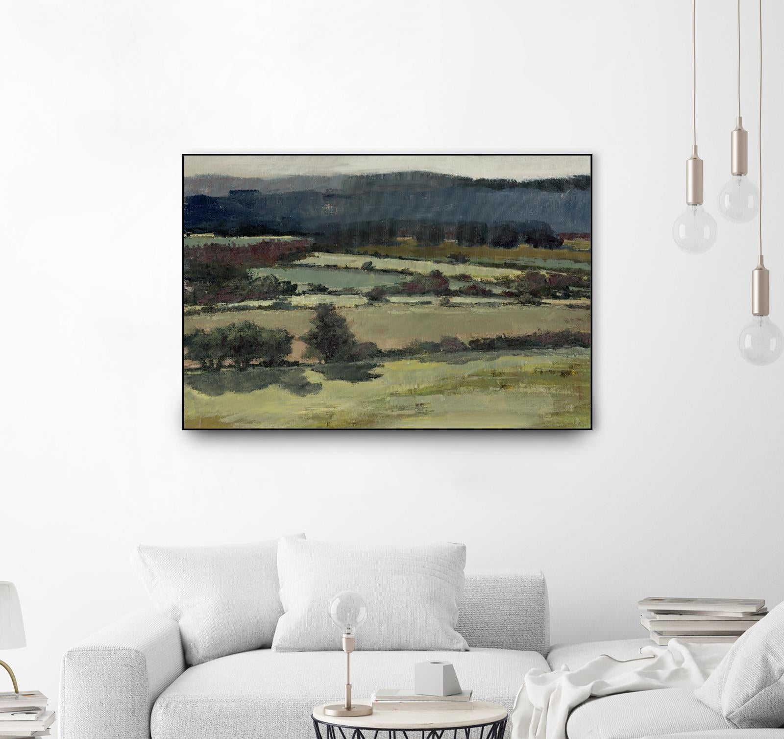 Petits territoires by Jacques Clément on GIANT ART - green landscape country side