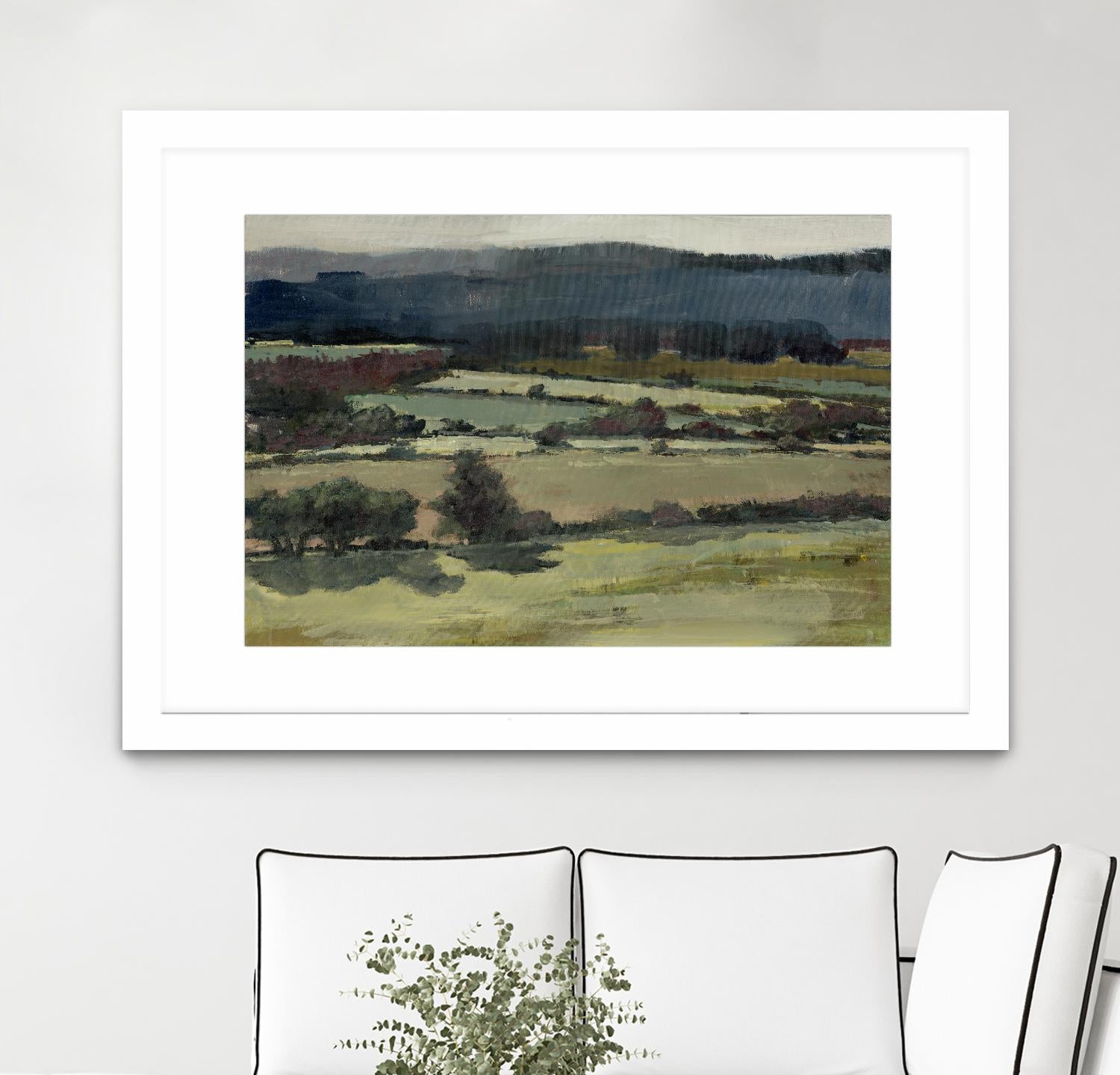 Petits territoires by Jacques Clément on GIANT ART - green landscape artistes du québec