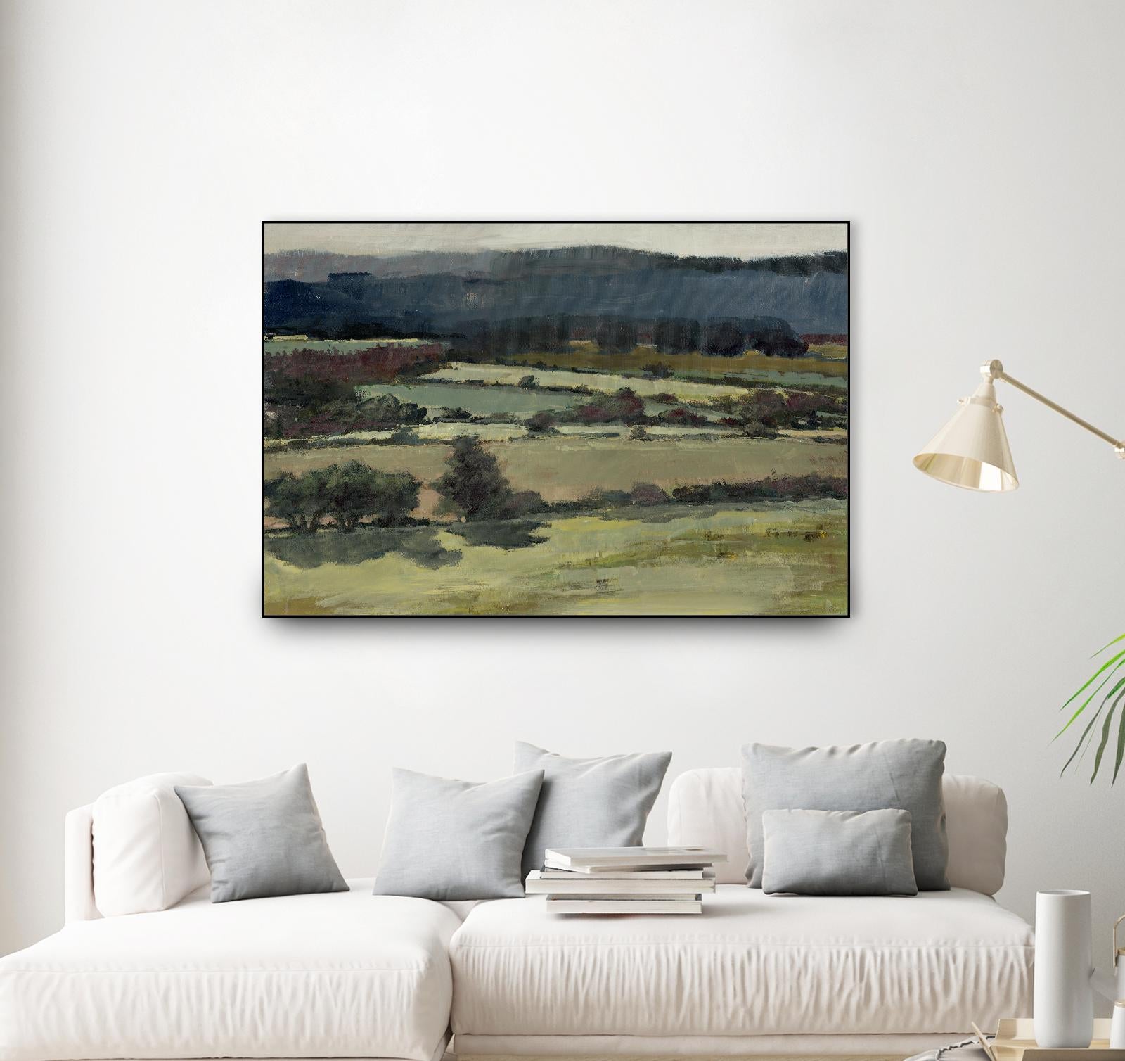 Petits territoires by Jacques Clément on GIANT ART - green landscape country side