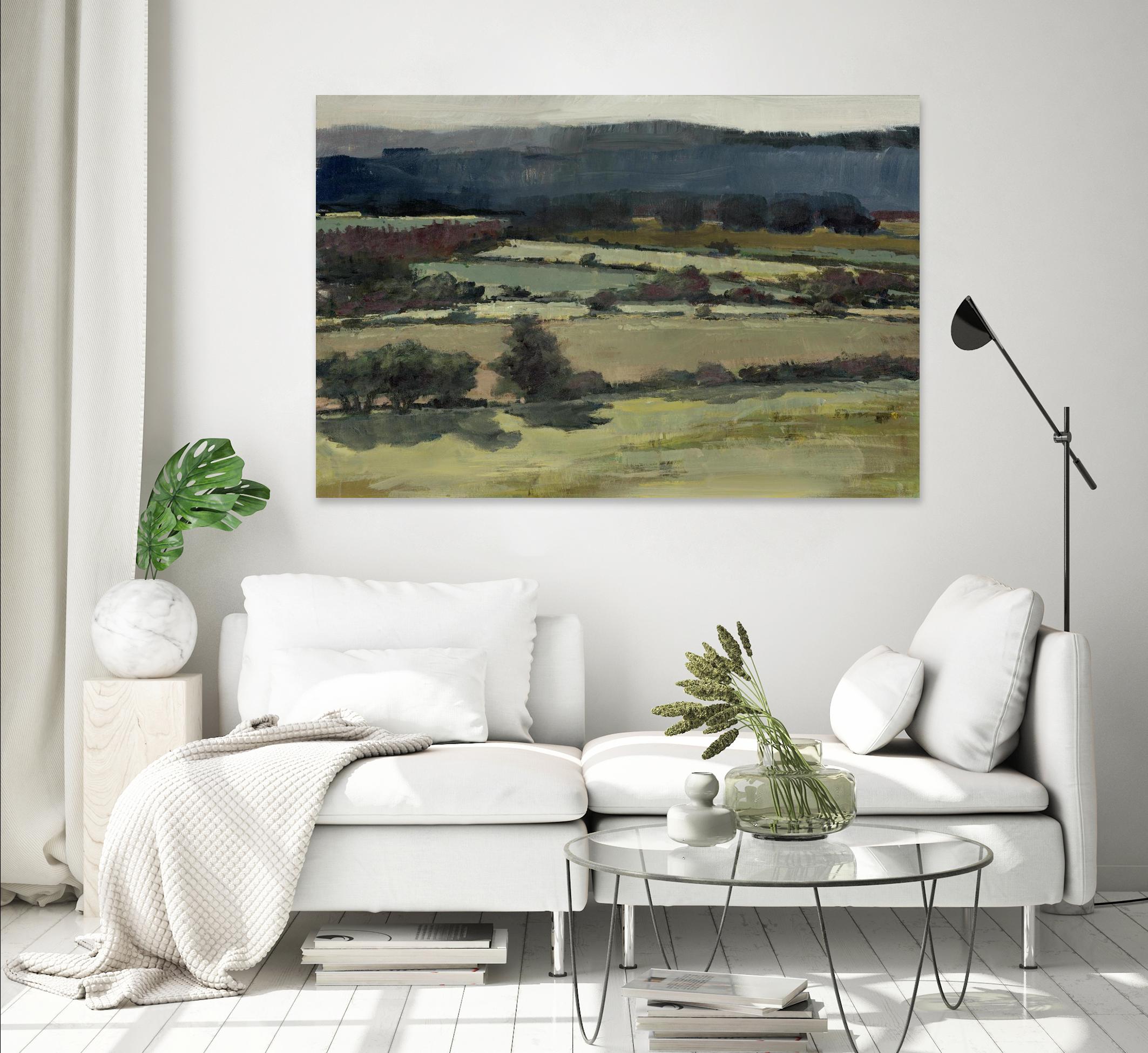 Petits territoires by Jacques Clément on GIANT ART - green landscape artistes du québec