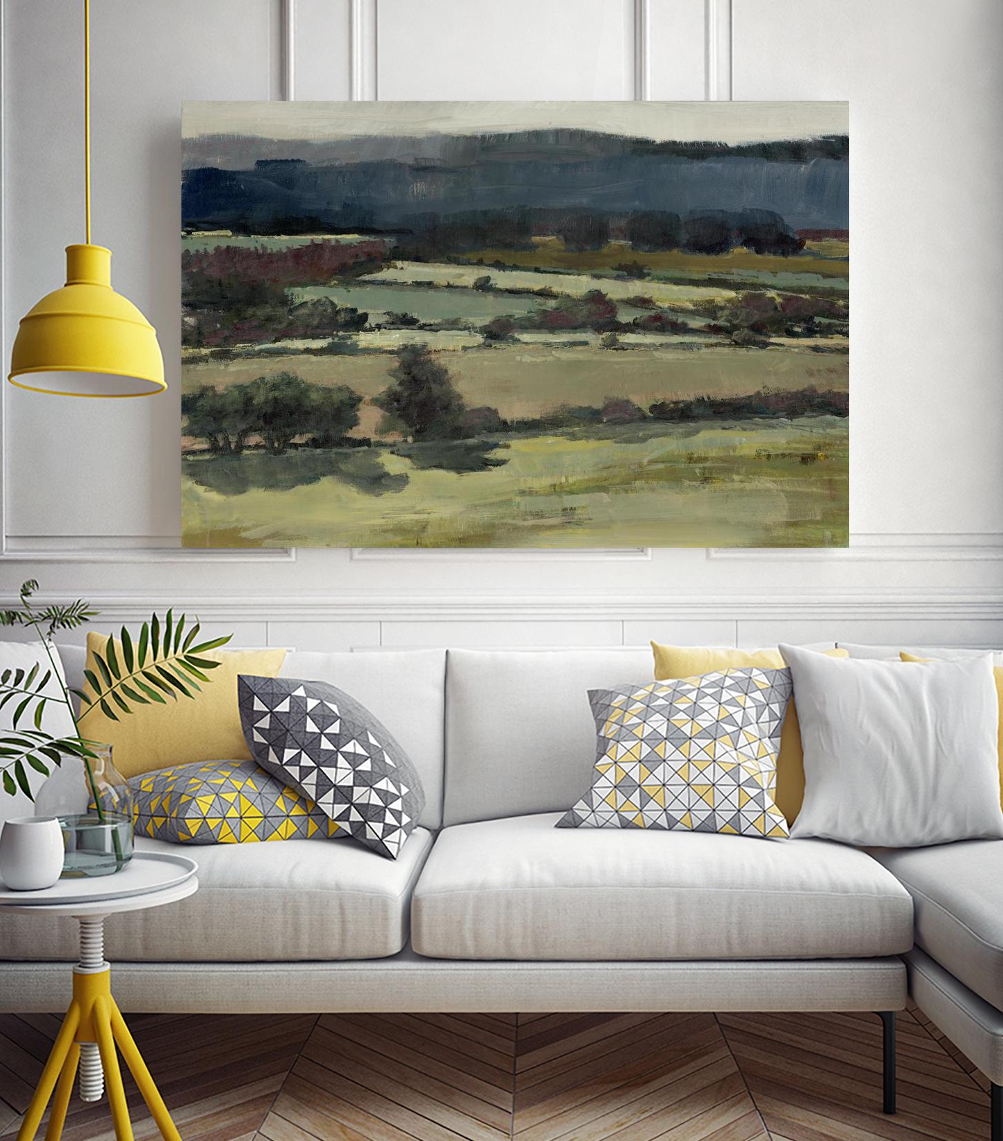 Petits territoires by Jacques Clément on GIANT ART - green landscape artistes du québec