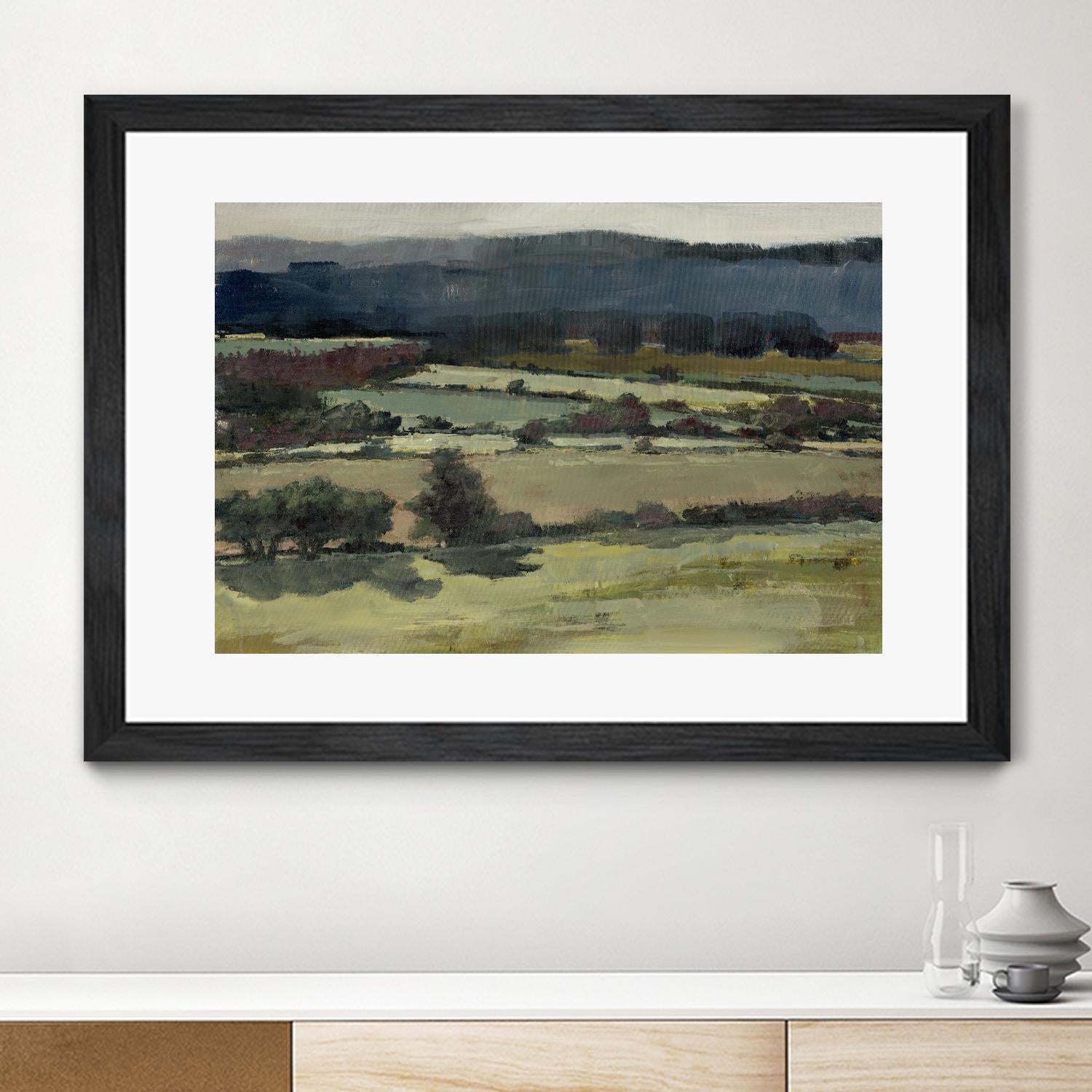 Petits territoires by Jacques Clément on GIANT ART - green landscape artistes du québec