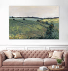 Paysage contemporain-2 by Jacques Clément on GIANT ART - green landscape