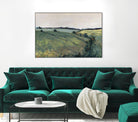 Paysage contemporain-2 by Jacques Clément on GIANT ART - green landscape