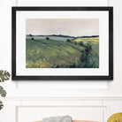 Paysage contemporain-2 by Jacques Clément on GIANT ART - green landscape artistes du québec