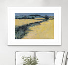 Paysage contemporain -1 by Jacques Clément on GIANT ART - blue landscape artistes du québec