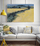 Paysage contemporain -1 by Jacques Clément on GIANT ART - blue landscape artistes du québec