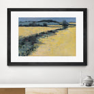 Paysage contemporain -1 by Jacques Clément on GIANT ART - blue landscape artistes du québec