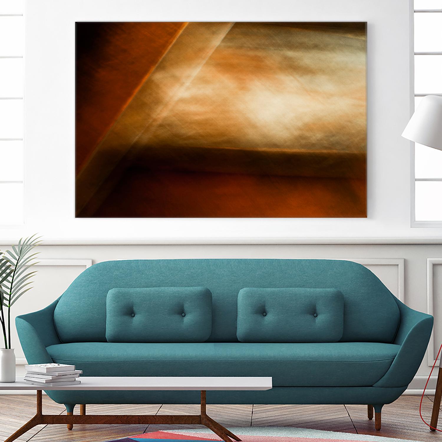 Manly Abstract by Jean-François Dupuis on GIANT ART - beige abstract transparence