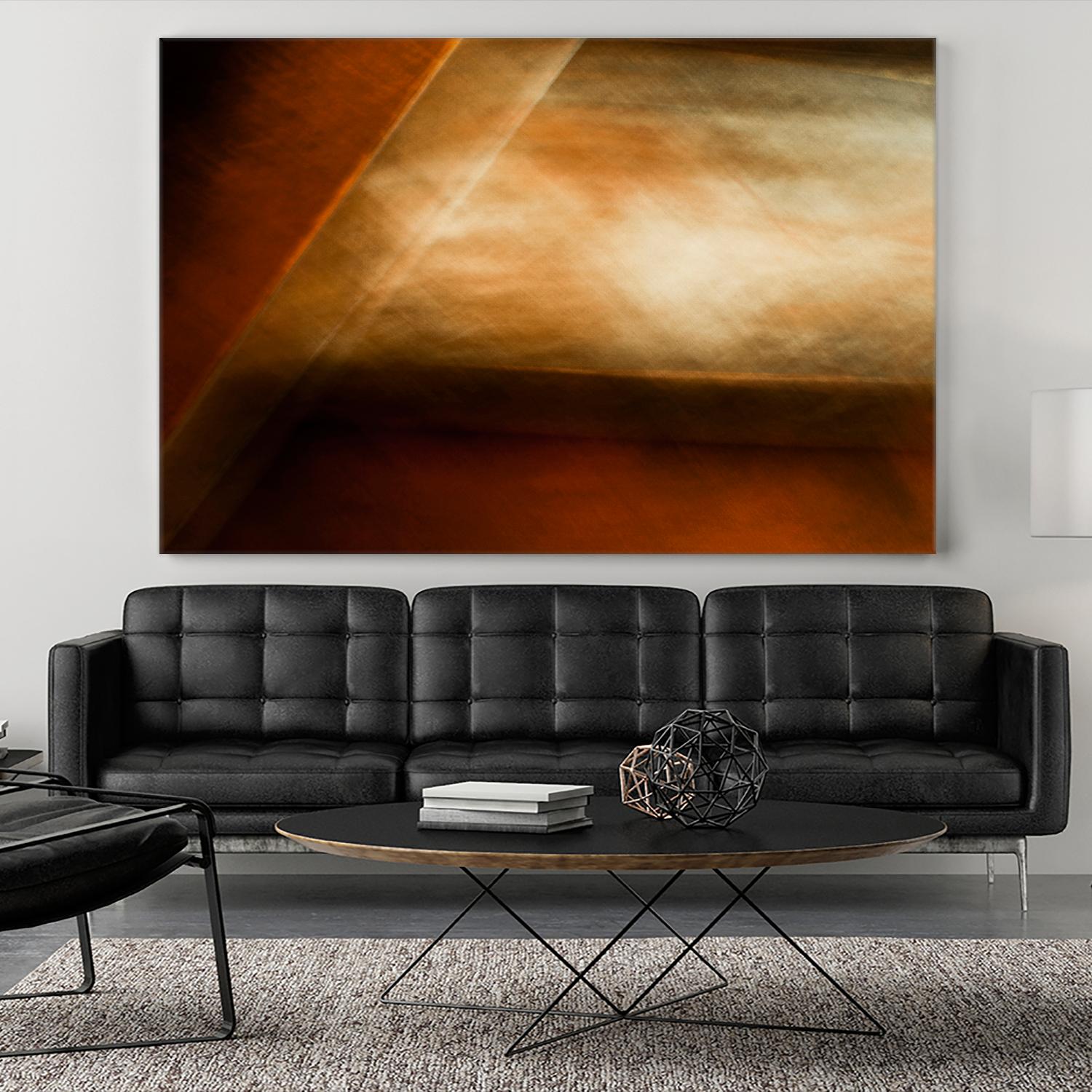 Manly Abstract by Jean-François Dupuis on GIANT ART - beige abstract transparence