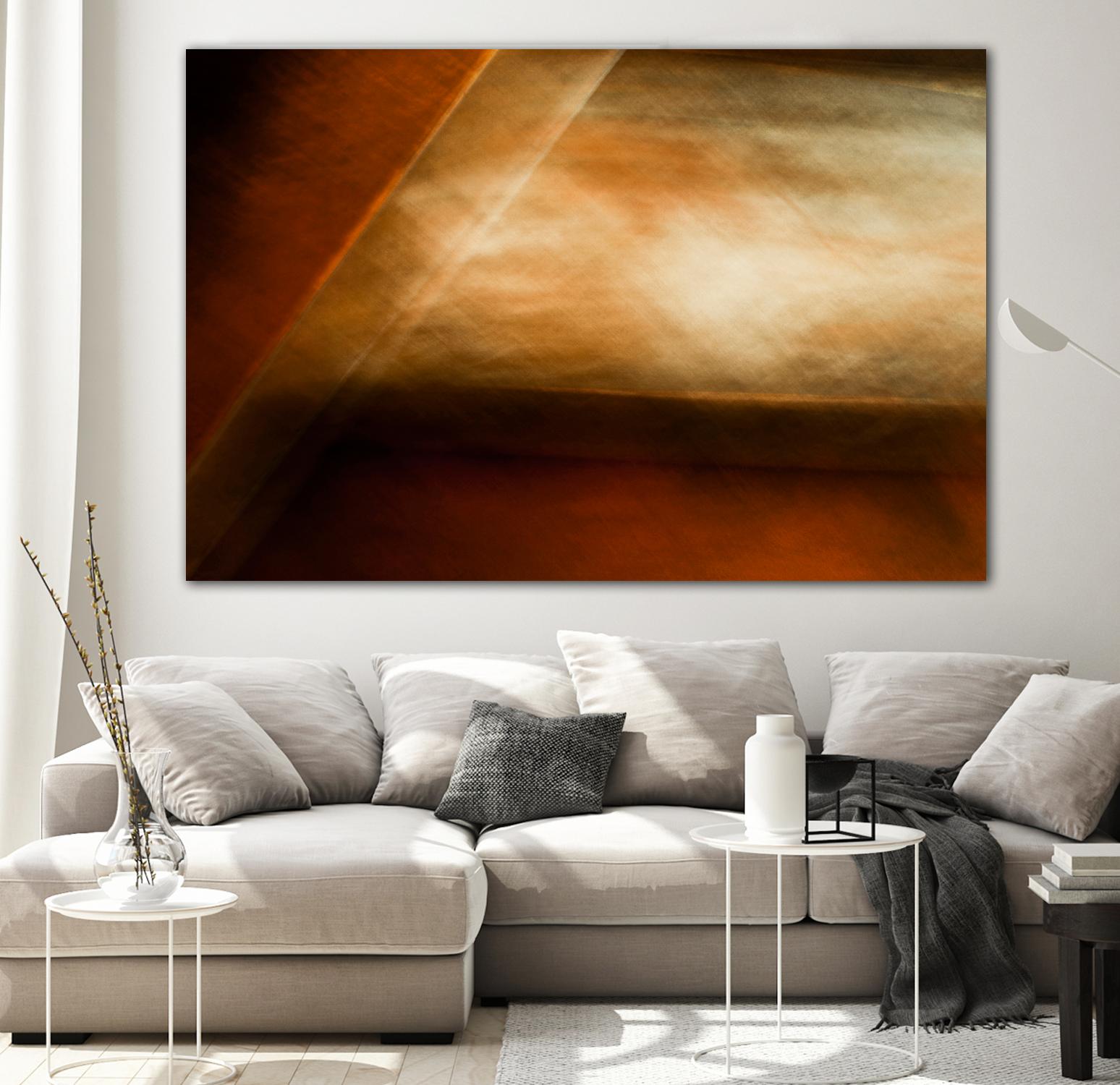 Manly Abstract by Jean-François Dupuis on GIANT ART - beige abstract transparence