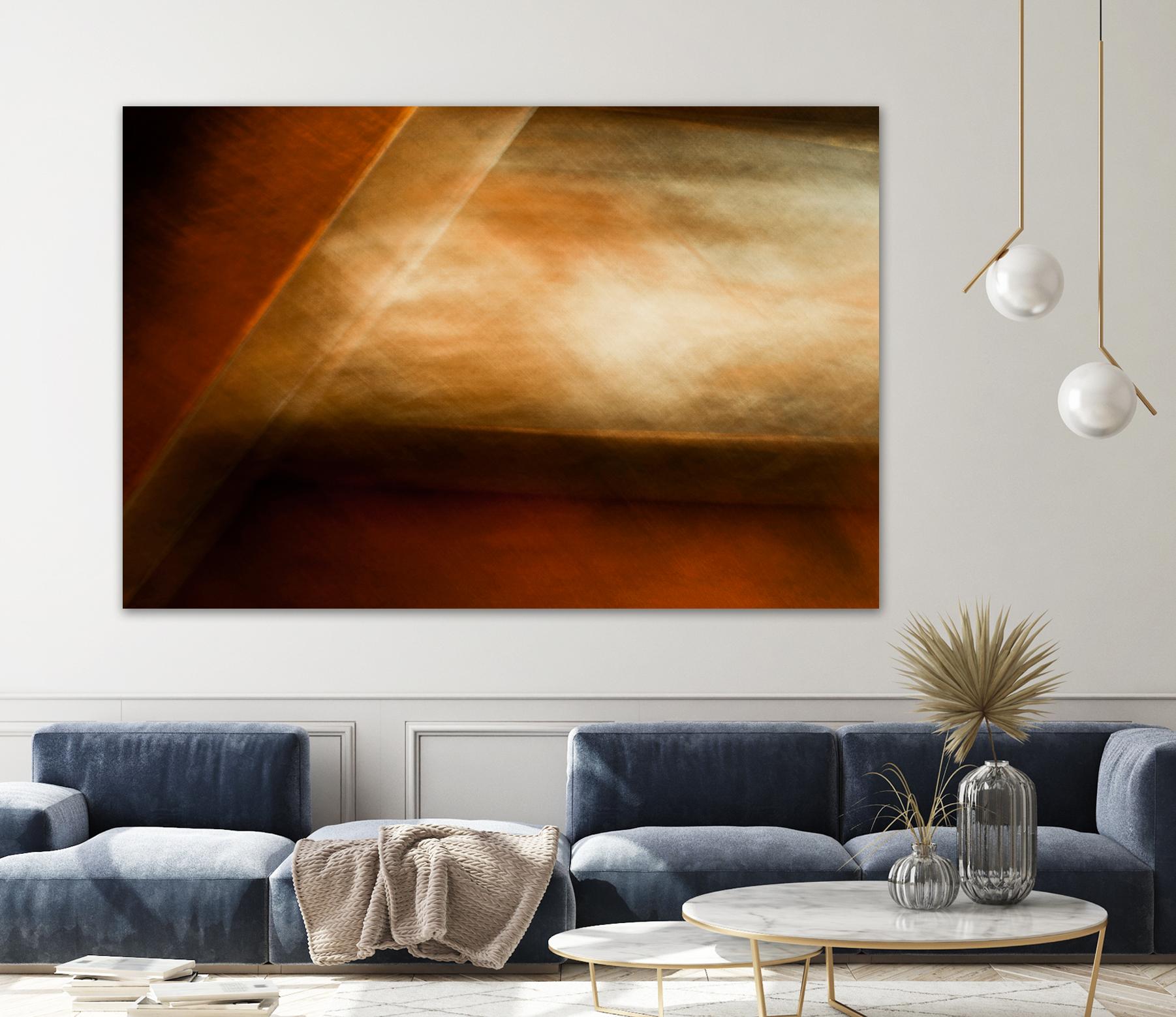 Manly Abstract by Jean-François Dupuis on GIANT ART - beige abstract transparence