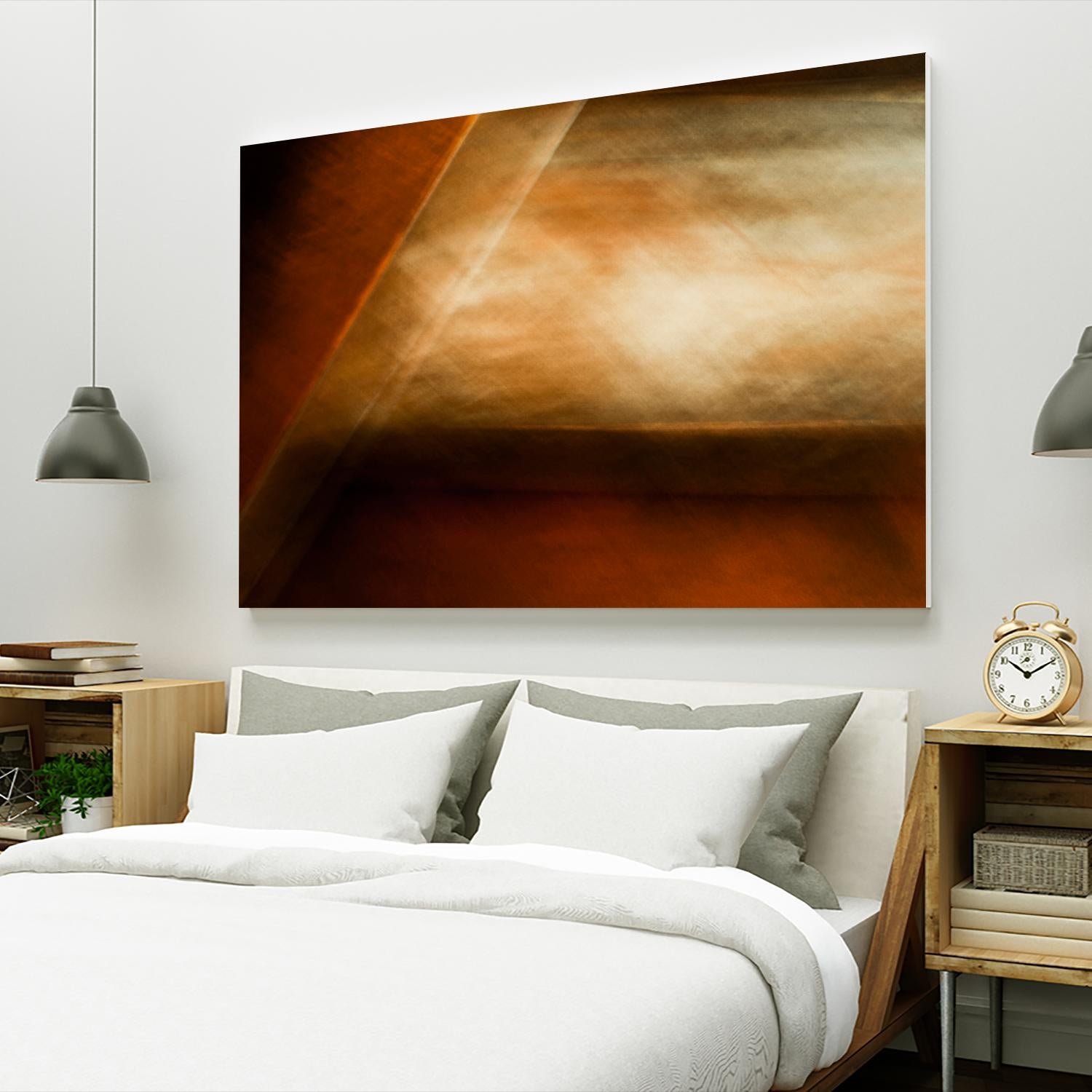 Manly Abstract by Jean-François Dupuis on GIANT ART - beige abstract transparence