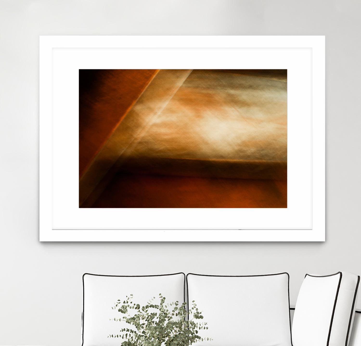 Manly Abstract by Jean-François Dupuis on GIANT ART - beige abstract transparence