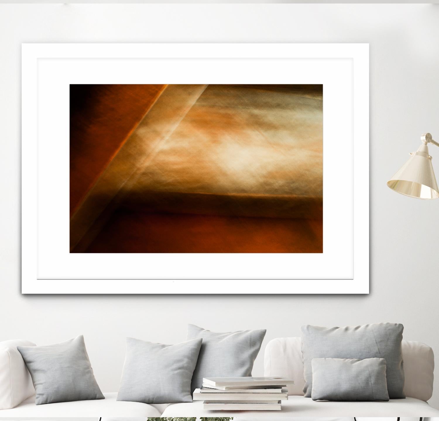 Manly Abstract by Jean-François Dupuis on GIANT ART - beige abstract transparence