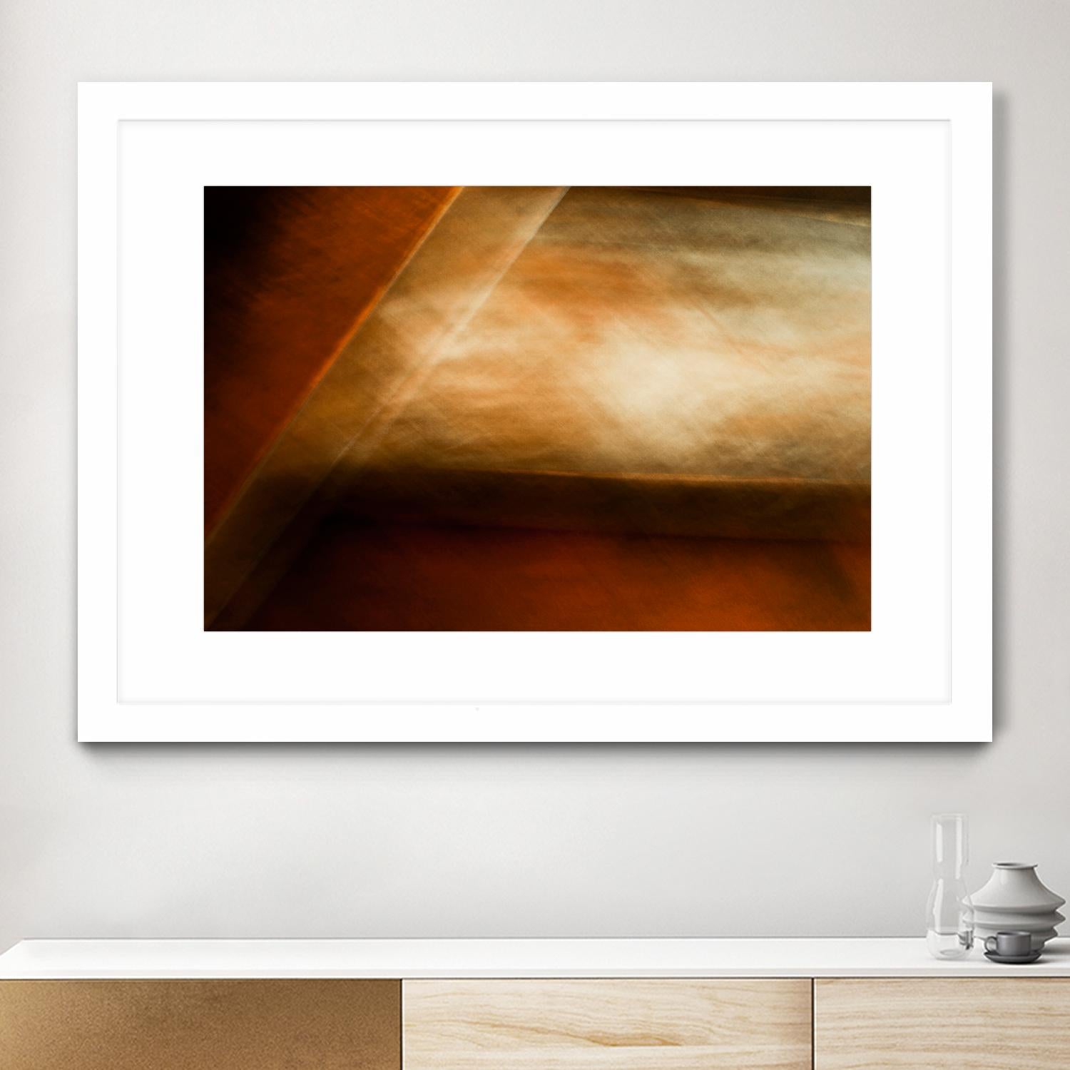 Manly Abstract by Jean-François Dupuis on GIANT ART - beige abstract transparence