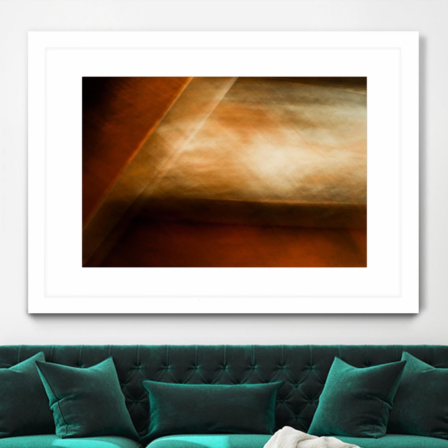 Manly Abstract by Jean-François Dupuis on GIANT ART - beige abstract transparence