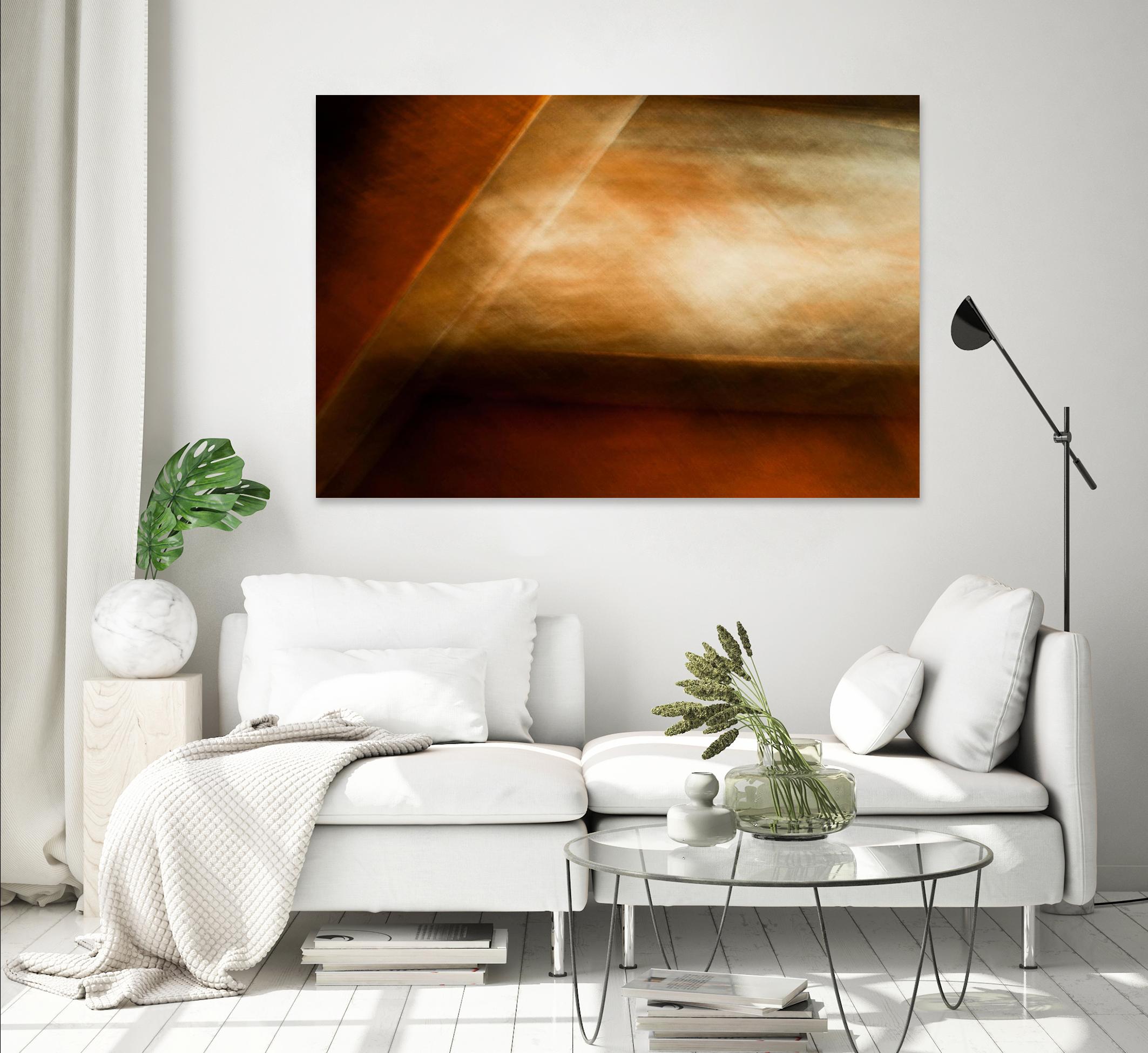 Manly Abstract by Jean-François Dupuis on GIANT ART - beige abstract transparence