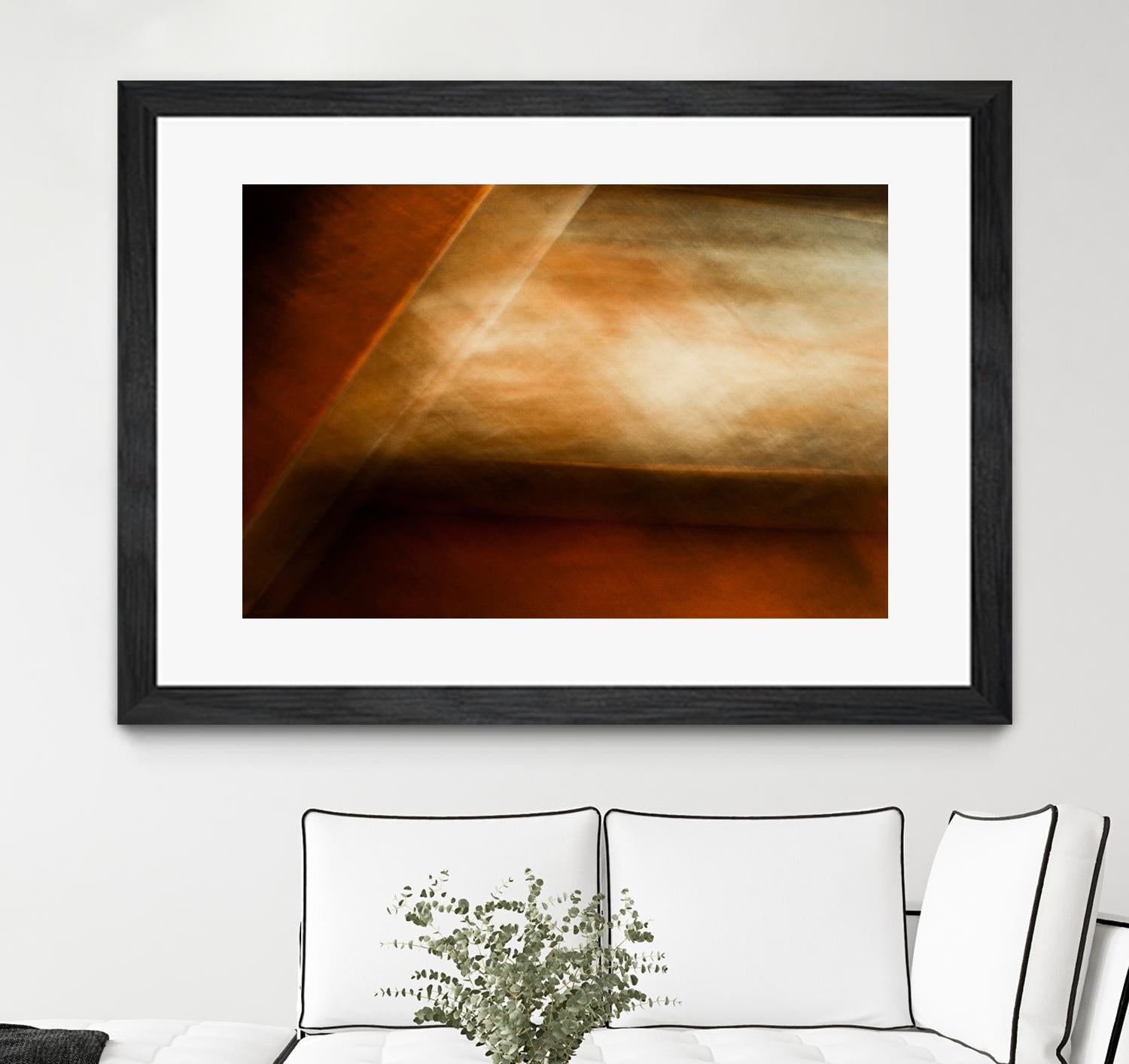 Manly Abstract by Jean-François Dupuis on GIANT ART - beige abstract transparence