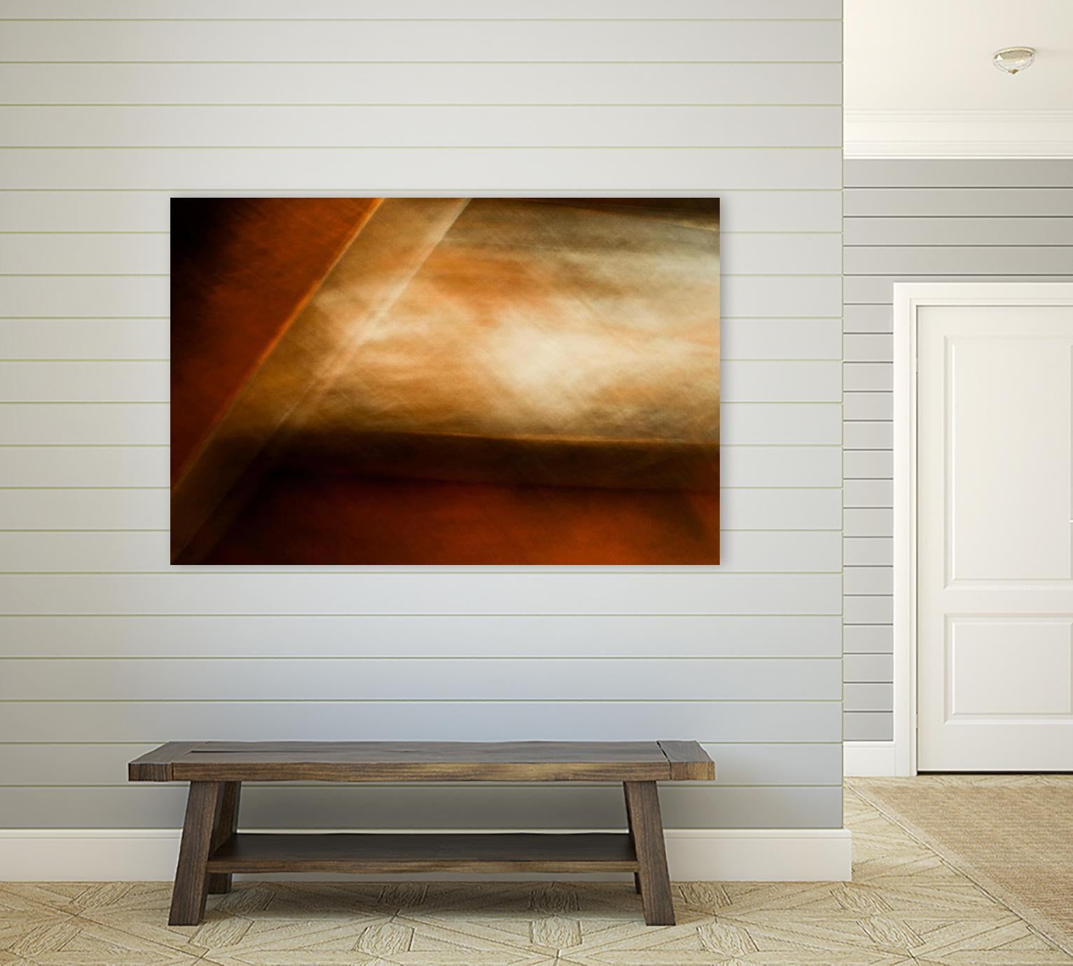 Manly Abstract by Jean-François Dupuis on GIANT ART - beige abstract transparence