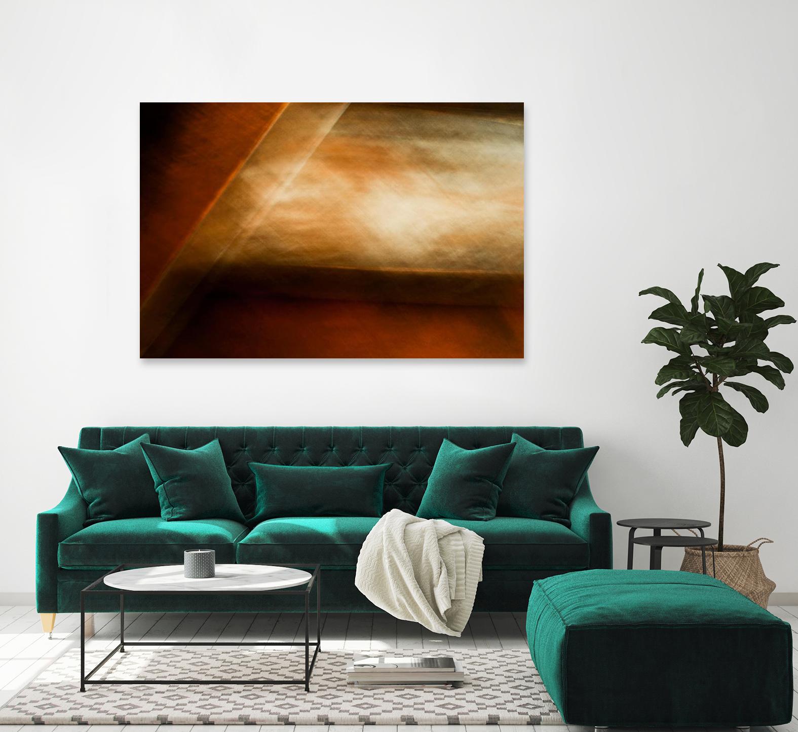 Manly Abstract by Jean-François Dupuis on GIANT ART - beige abstract transparence